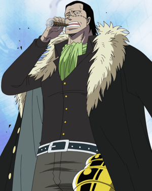 This is the Avatar Image for the Crocodile (One Piece) AI Voice and Text to Speech Generator